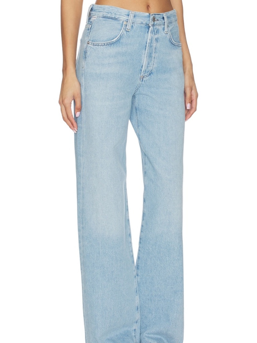 Citizens of Humanity Annina Straight Leg Jeans Light Wash Size 25